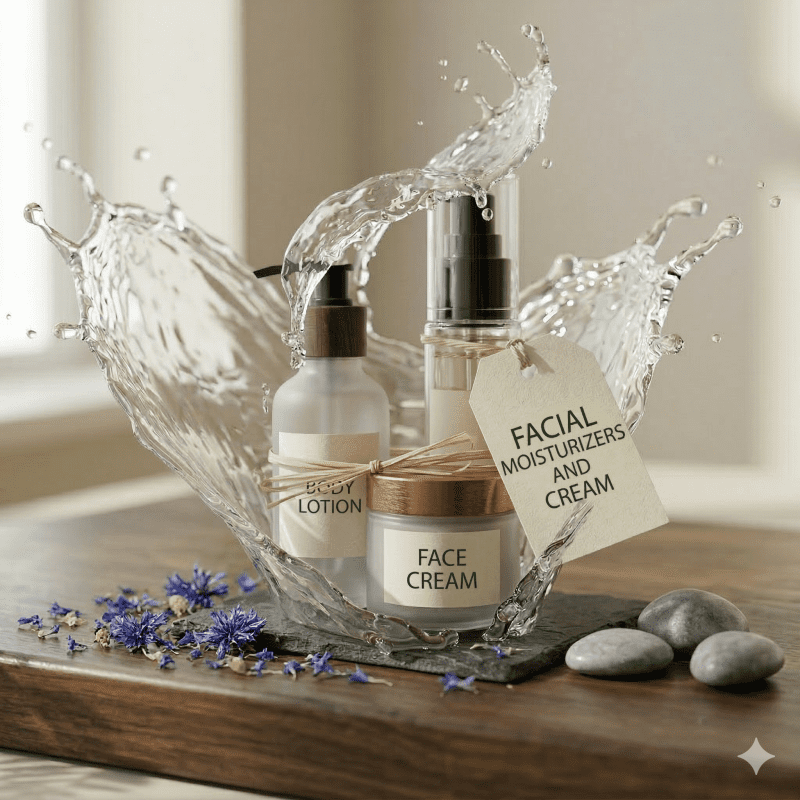 Facial moisturizers and cream 1