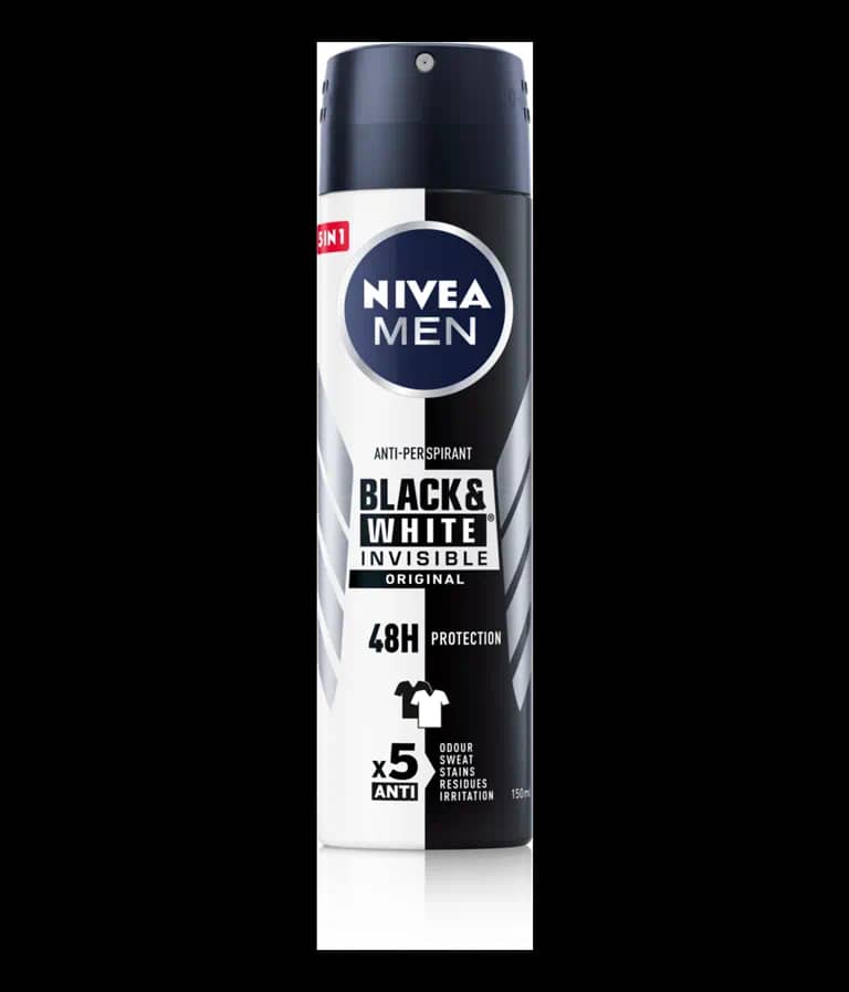 Nivea Black and White Invisible Original Anti-Perspirant Spray Nivea Black and White Invisible Original Anti-Perspirant Spray - Image 1
