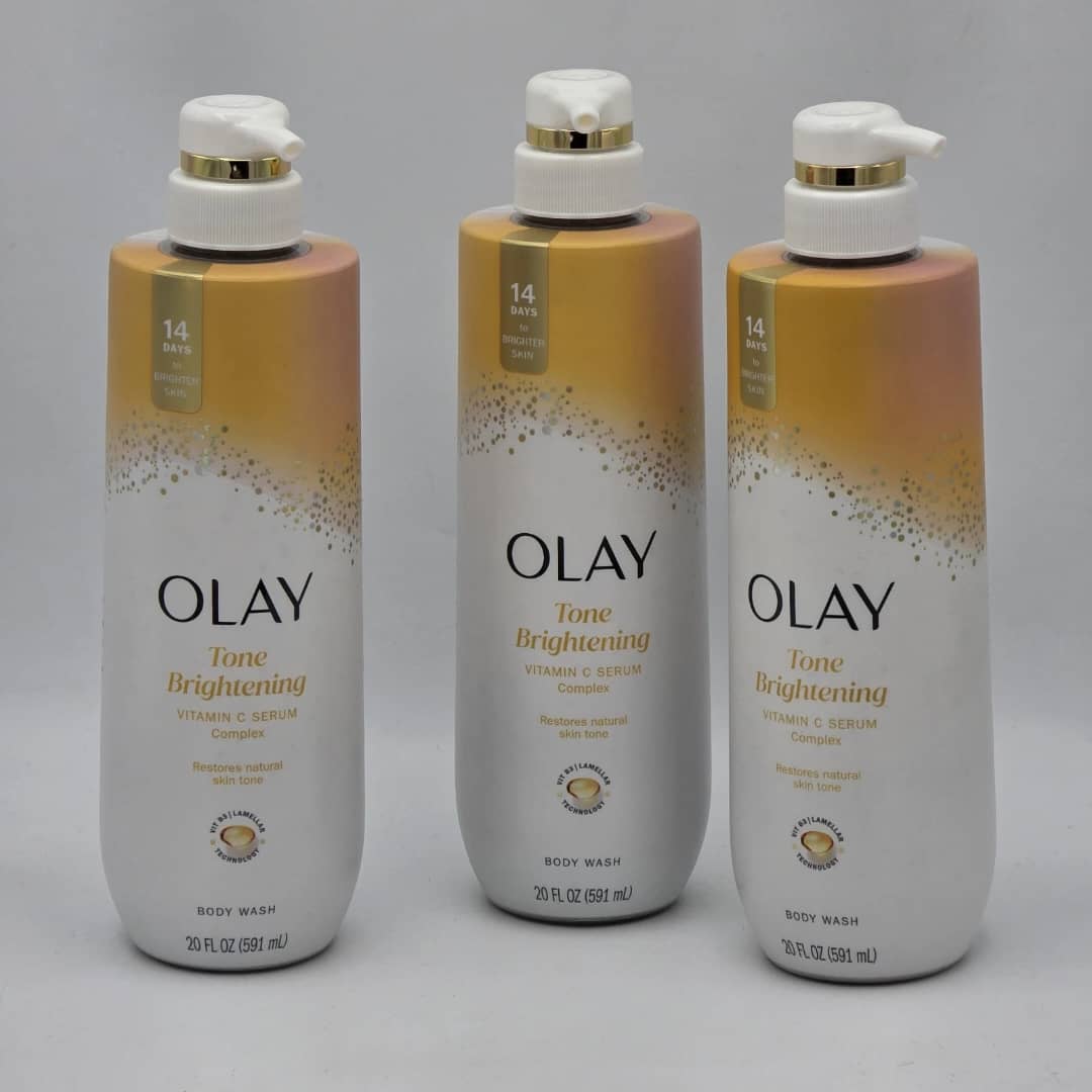 OLAY TONE BRIGHTENING VITAMIN C BODY WASH 591ML OLAY TONE BRIGHTENING VITAMIN C BODY WASH 591ML - Image 1
