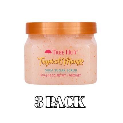 TREE HUT TOPICAL MANGO SHEA SUGAR SCRUB 510GM