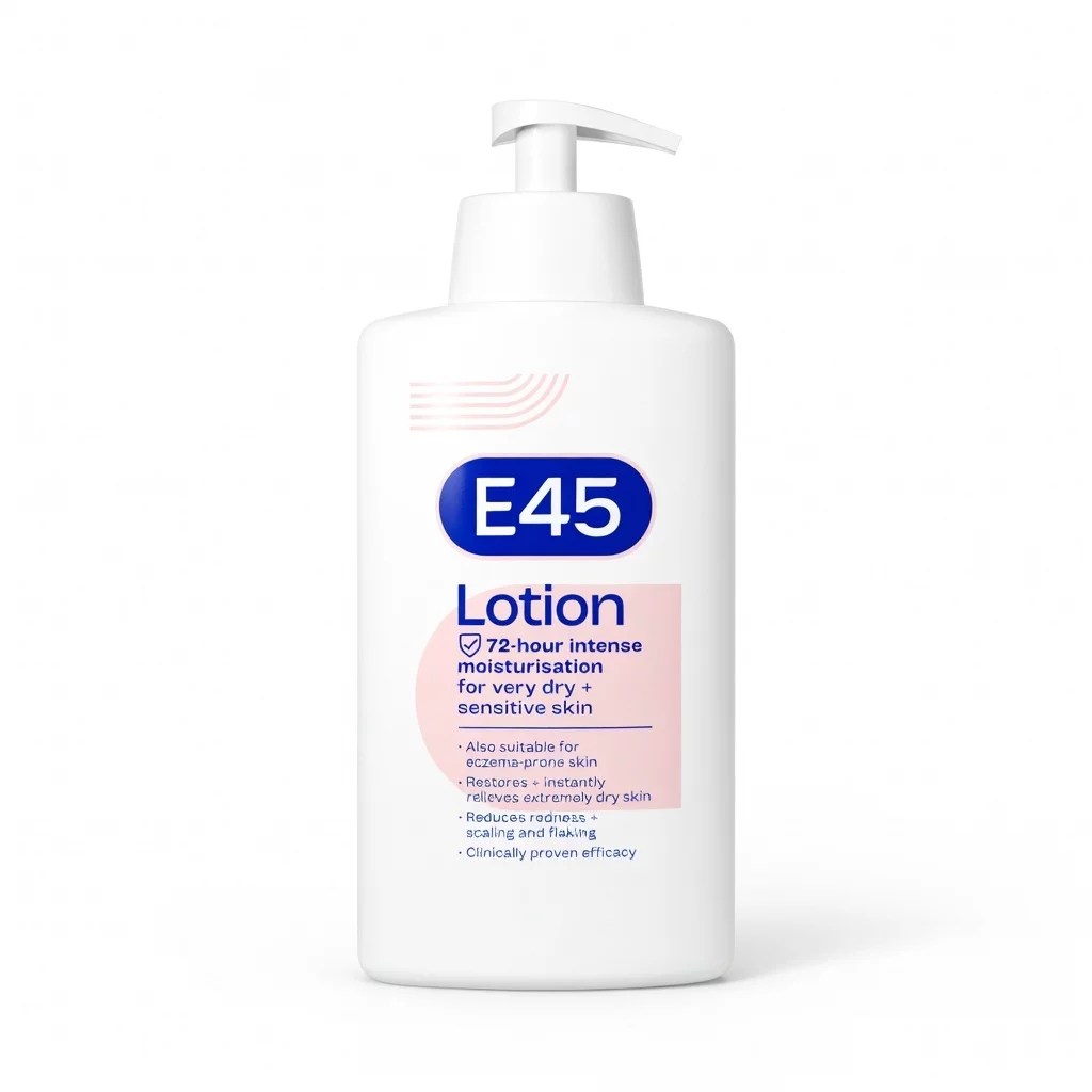 E45 MOISTURIZING LOTION 500ML E45 MOISTURIZING LOTION 500ML - Image 1